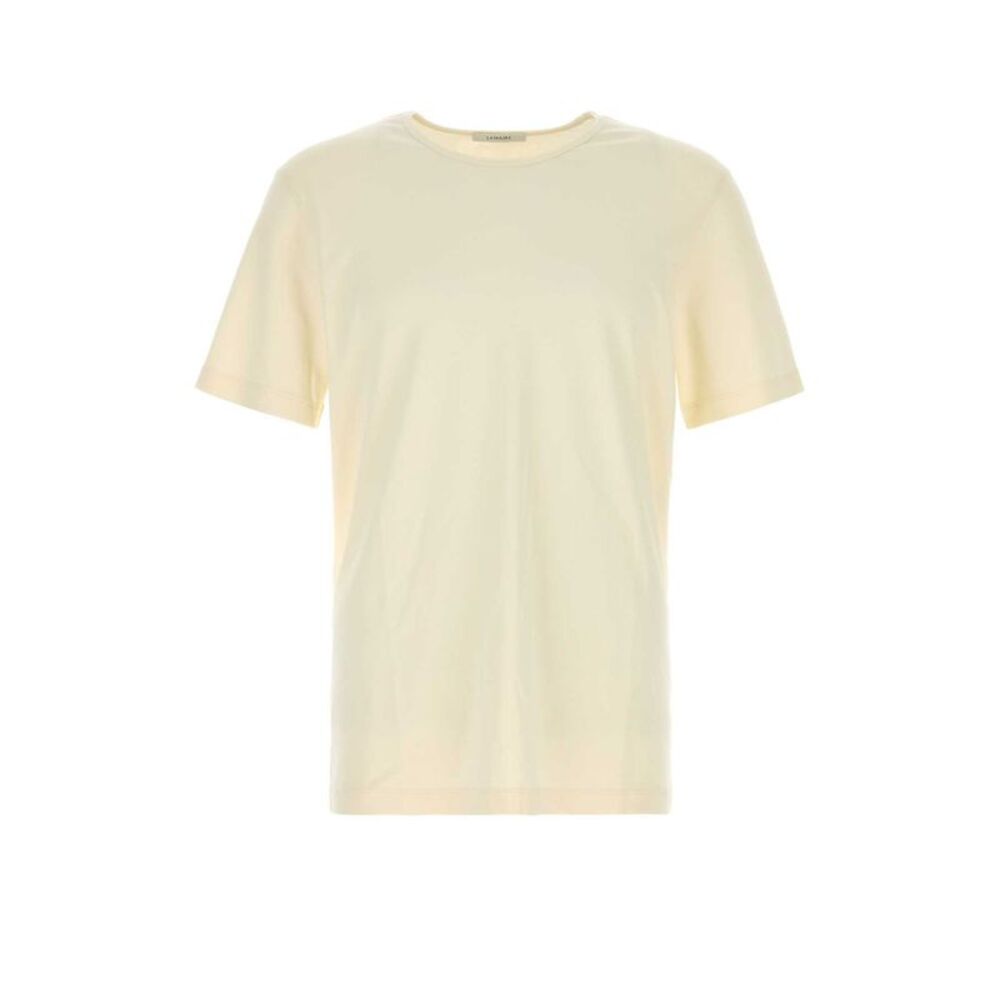 Lemaire Men Cream Cotton T-Shirt